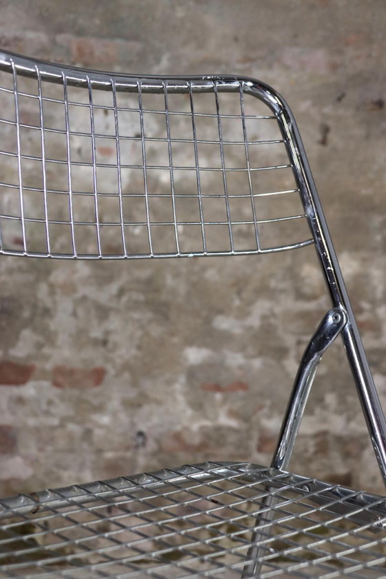 Image 1 of IKEA - Rappen - Ted Net Chair - Chrome - Niels Gammelgaard - 1976