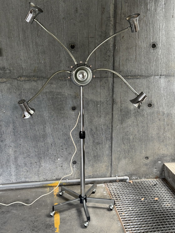 Image 1 of MCM Adjustable Octopus Floor Lamp