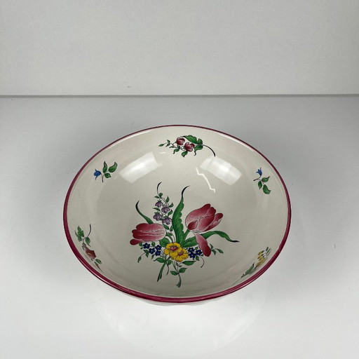 PM Salad Bowl, Réverbère Model by KG Lunéville, Tulip Pattern – servies, Ceramic (photo 2 of 5)
