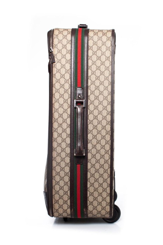 Image 1 of Gucci, GG-Canvas-Koffer in Braun