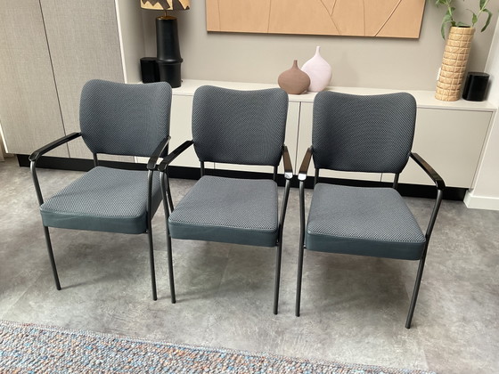 Image 1 of Set of 6 Bert Plantagie Dining Chairs