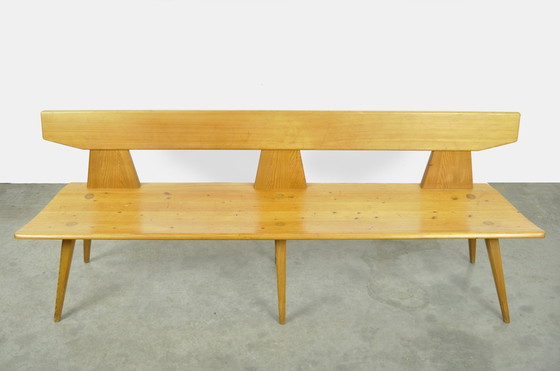 Image 1 of Dänische handgefertigte Vintage-Bank von Jacob Kielland-Brandt, 1960er Jahre
