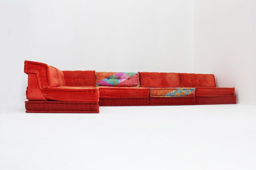 Canapé Mah Jong Roche Bobois Kenzo Takada design par Hans Hopfer, lot de 15