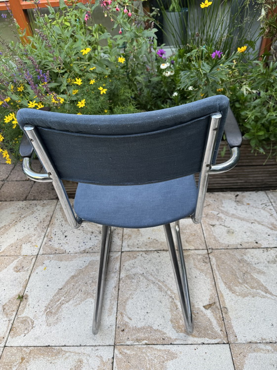 Gispen Bureaustoel Hoffmann (Model 352) – Bureaustoelen, Chrome, Metal (photo 3 of 5)