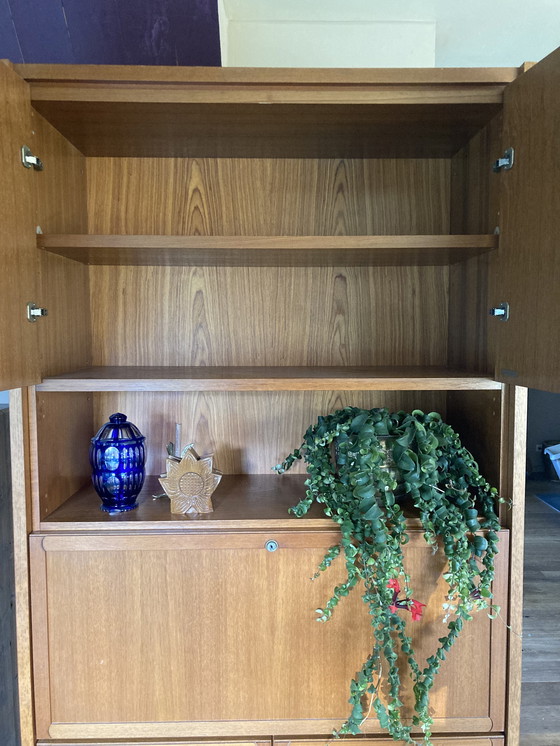 Image 1 of Meuble bar/meuble mural vintage des années 50.