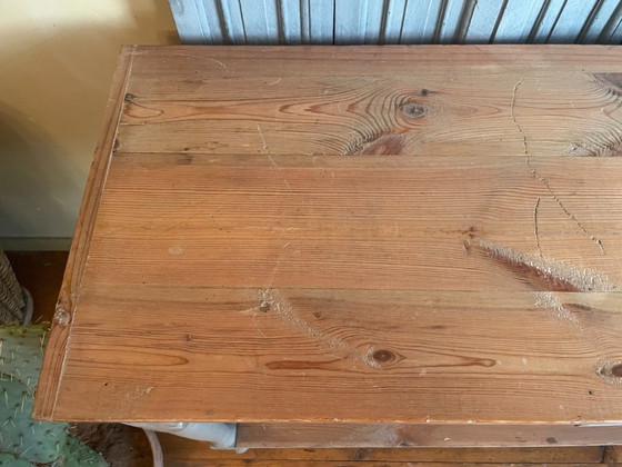 Image 1 of Beistelltisch Wandtisch doppelt Plateau Französisch