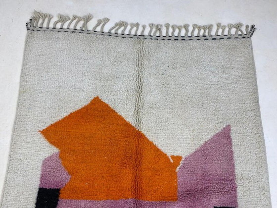 Traditioneel, op maat gemaakt Beni Ouraine wollen tapijt, formaat 1,5/2,5 m – Aime Té, Vloerkleden en tapijten (photo 5 of 9)