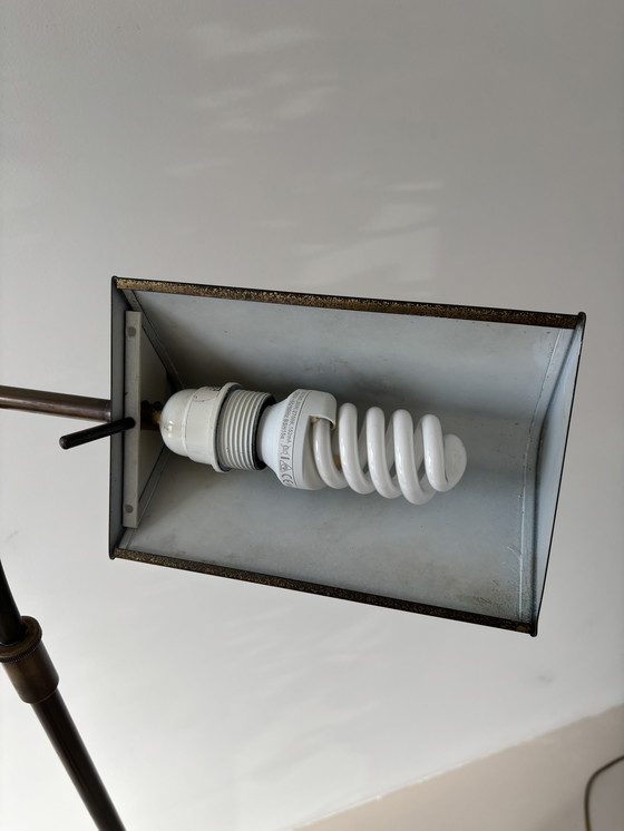 Image 1 of Herda messing vloerlamp jaren 80