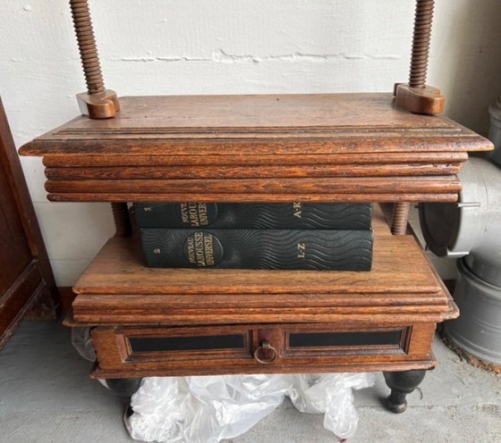 Image 1 of Antique wooden book press