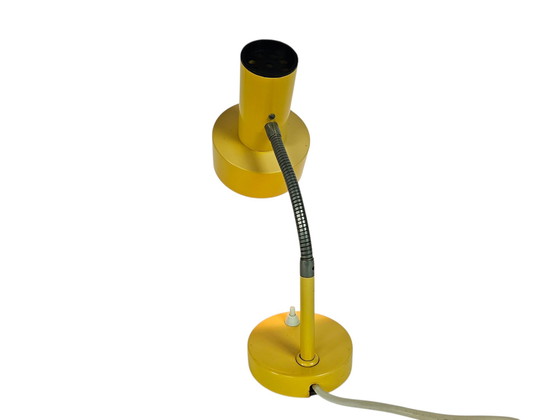 Image 1 of Herda - Hala Zeist style - lampada da tavolo - lampada da tavolo - giallo ocra - collo flessibile - anni '60