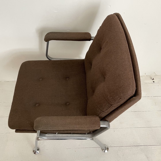 Image 1 of Chaise vintage design allemand Drabert dans le style du fauteuil Artifort