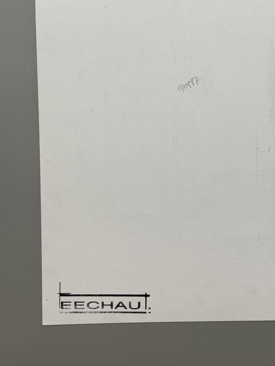 Image 1 of Eugène Eechaut (1928-2019) - 2 Works, Ink, 1987/88