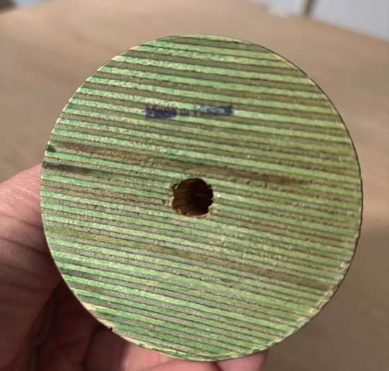 Image 1 of vintage scandinave années 1950, porte-serviettes oiseau en bois, Paavo Asikainen, Aarikka, Finlande