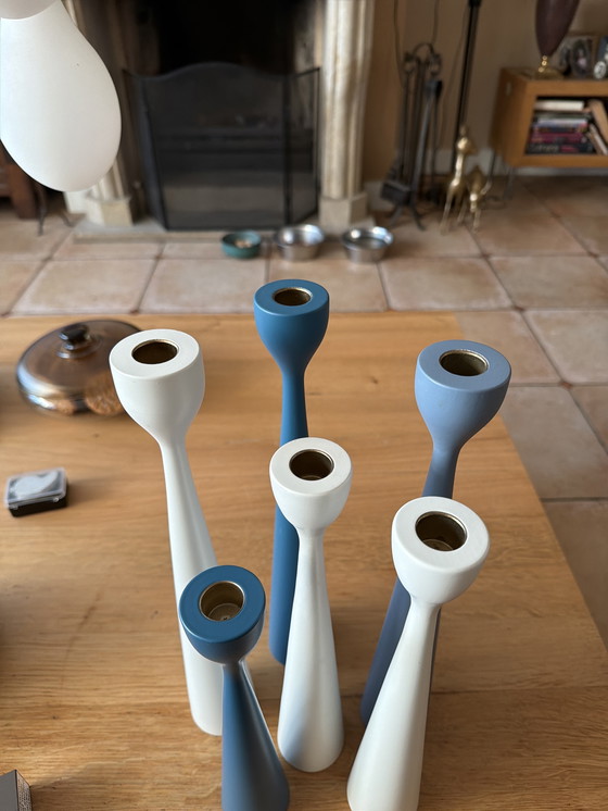 Image 1 of Set de zes Freemover Rolf kandelaren