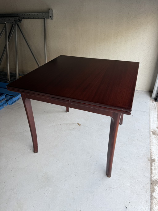 Lübke extendable square dining table - 1960