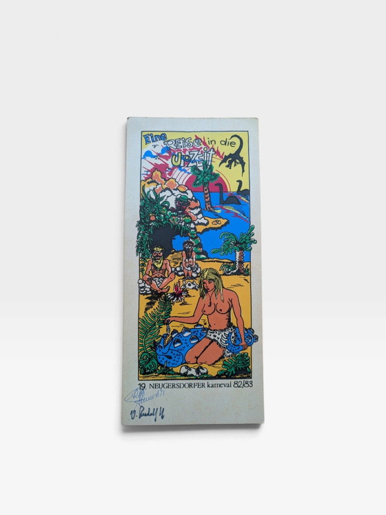 10 x Pósters de Carnaval (1970s / 1980s), Papel, Multicolor (foto 10 de 11)