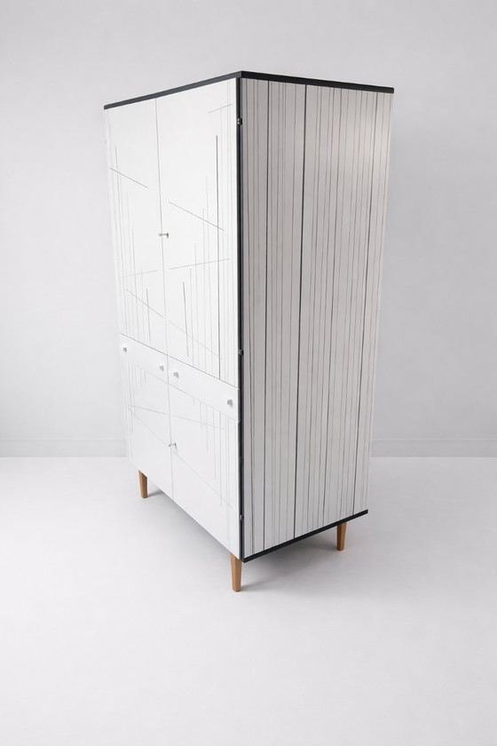 Image 1 of Vintage Wardrobe in Ash by Francisek Mezulanik, 1970