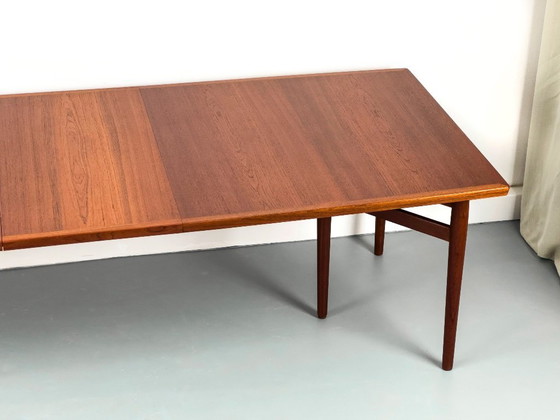 Image 1 of Model 201 Teakhouten eettafel van Arne Vodder voor Sibast, jaren 60