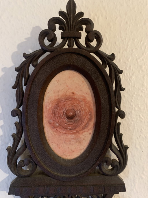 Opera unica di Azenor (AZ) – cornice barocca, illusione di rilievo