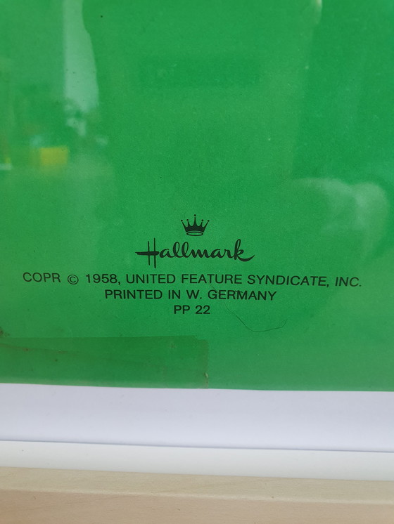 Image 1 of Manifesto di Snoopy del 1958