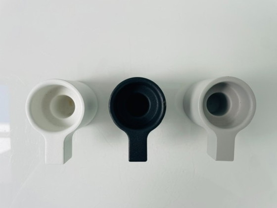 Image 1 of Set of 3 IKEA Ypperlig x HAY candlesticks