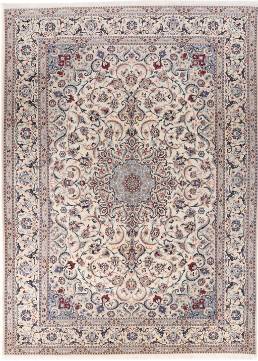 Persian carpet Nain 9 La 3.73 x 2.64 Oriental carpet fine No. 1143