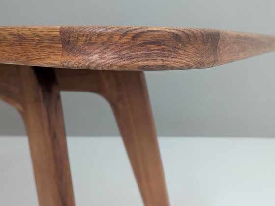 Image 1 of Table en chêne sculpturale moderniste française, années 1930