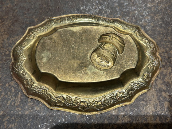 Image 1 of Moët & Chandon vintage brass bowl
