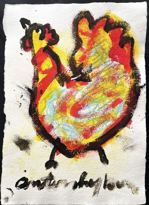 Anton Heyboer (1924-2005) - Pollo