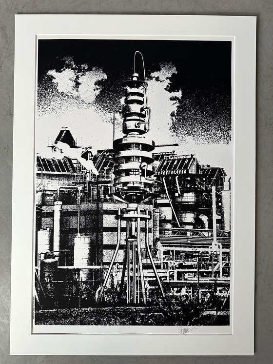 Image 1 of Genummerde zeefdruk - Laurent Lauwers - Gesigneerd