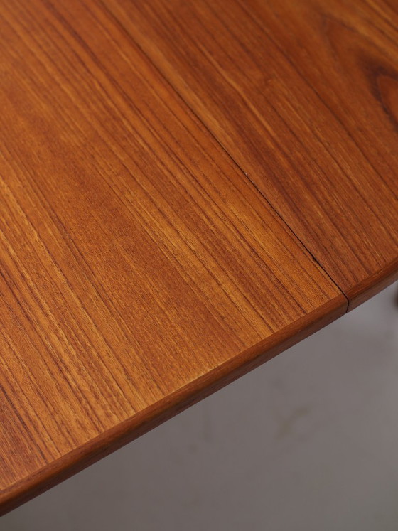 Image 1 of Extendable dining table Omann Jun 55 teak vintage Danish