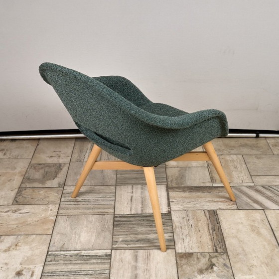 Image 1 of Vintage Shell Lounge Chair van Miroslav Navratil, jaren 60, Tsjechoslowakije