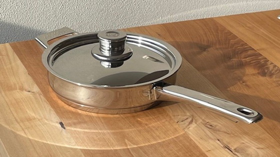 Image 1 of 3-teiliges Edelstahl-Kochgeschirrset der hochwertigen und stilvollen Marke Simtronic