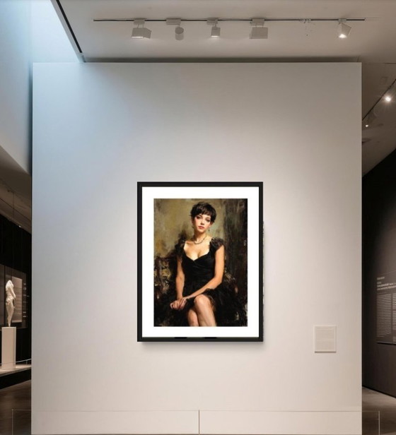 Image 1 of Splendid work by Ruggero Salvatore "Serenità" 60x45 cm