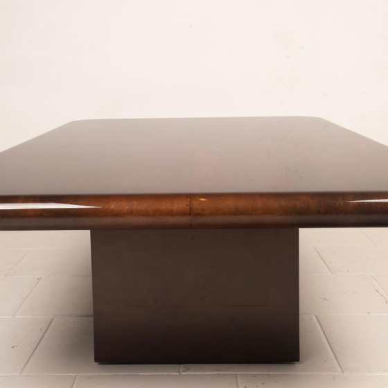 Table basse modèle 2315 en parchemin par Giorgio Tura pour Aldo Tura Milano, 1980 – Tables basses (photo 23 of 27)