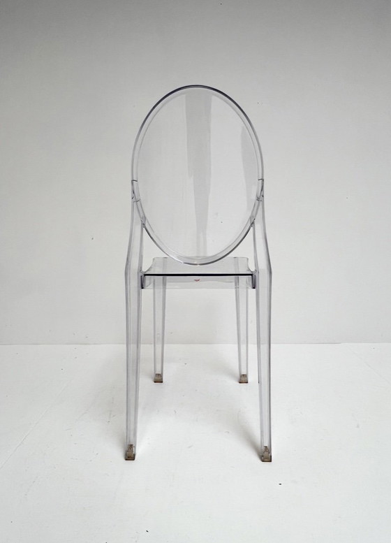 Image 1 of Set of 6 Victoria Ghost chairs by Philippe Starck for Kartell, after 2000