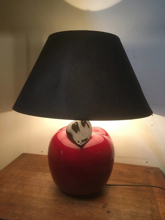 Ceramic apple lamp – Table lamps, Porcelain, Vintage (photo 10 of 10)