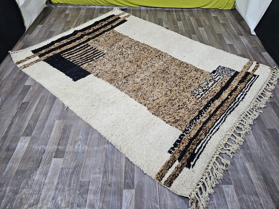 Alfombra bereber marroquí hecha a mano, de elaboración tradicional, tamaño 200/300 cm. – Ahrend, Wool (photo 3 of 7)