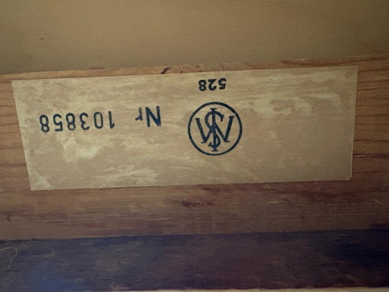 Image 1 of Rollsekretär aus den 1960er Jahren, entworfen von Egon Ostergaard für den Hersteller Svensk Möbelindustri (SMI)