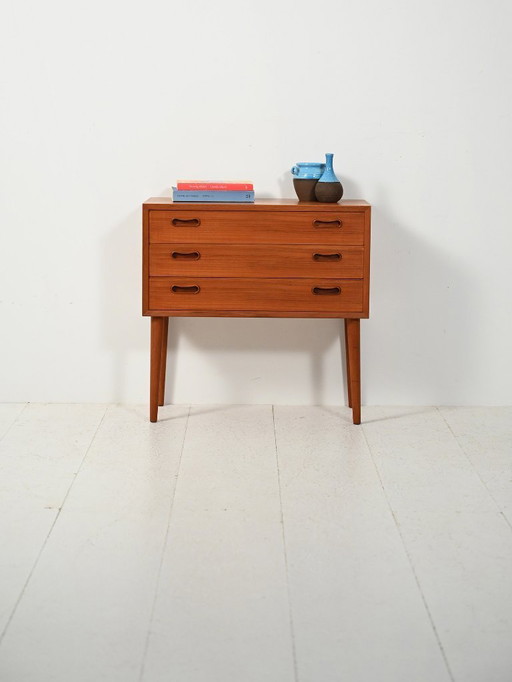 Commode en teck par Dansk Møbelfabrik