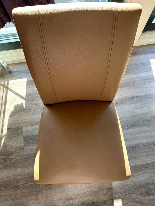 Eettafel/bureautafel met 4 stoelen