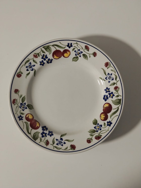 Churchill set di 5 piatti motivo Charente, collezione Marlborough, Stoviglie, Ceramica, Blu (foto 2 di 6)