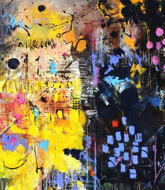 A Boris Vian - In the heat of the night – Patrice Ledent, Art, Canvas (photo 3 of 5)