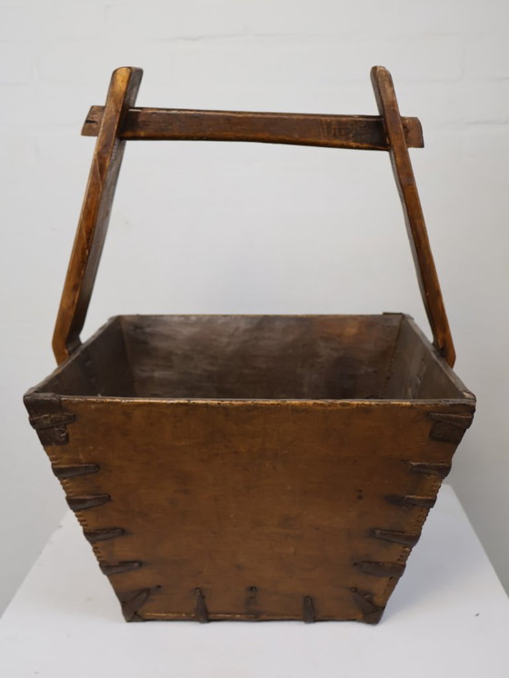 Cesta china antigua – Objetos decorativos, Wood (photo 2 of 5)