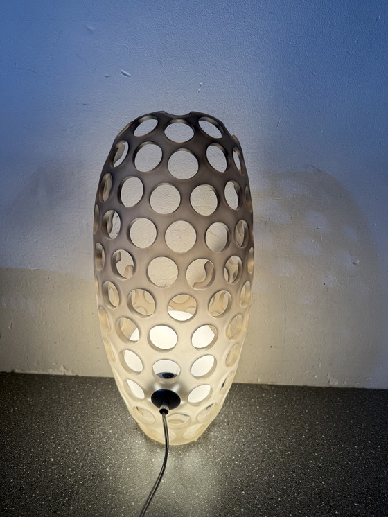 Image 1 of Vintage egg lamp abstract Brand Zijstra 90s Netherlands