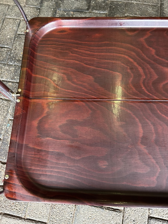 Image 1 of Chariot de service/meuble mural Gerlinol vintage années 60/70