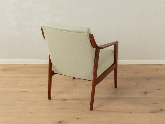 Image 1 of 1950s classic armchair in Mint Green, beech frame