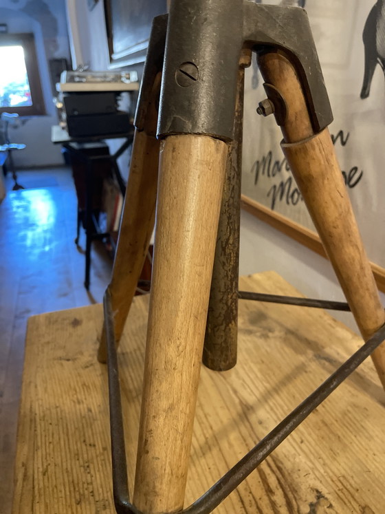 Image 1 of Sgabello a vite anni 50'