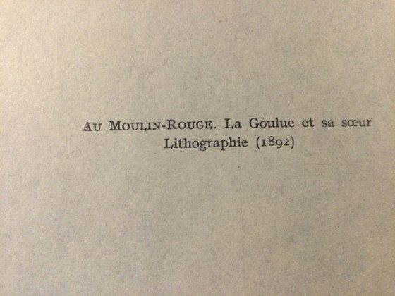 Image 1 of Henri de Toulouse Lautrec - Litho Au Moulin Rouge