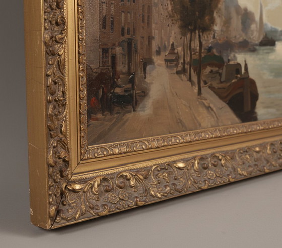 Image 1 of “Jan Knikker – Aangezicht van een stad met gesigneerd)